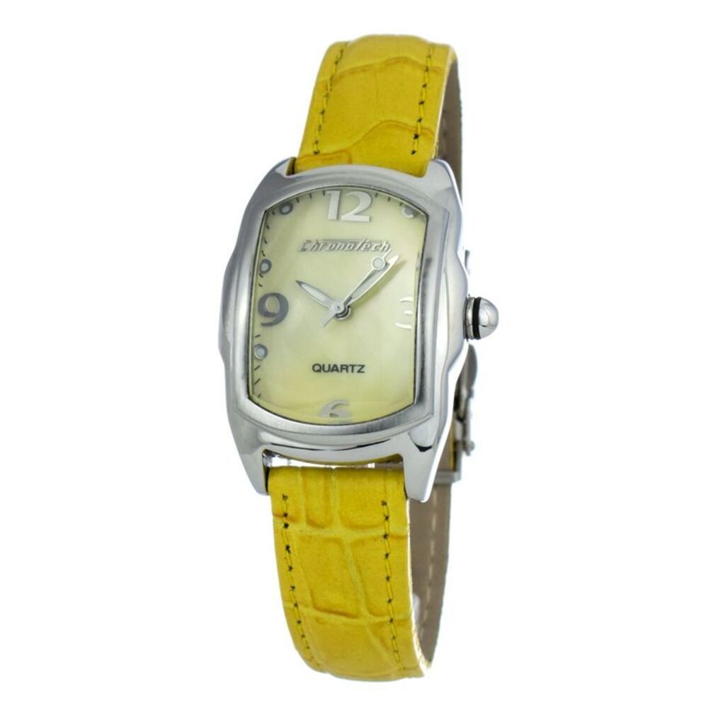 Chronotech 9743L05AC Quartz Watch Women Yellow Watches